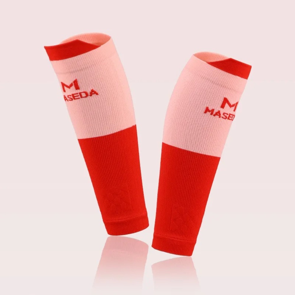 Compression Calf Sleeve - Skin Friendly Spandex Leg Sleeve Elastic