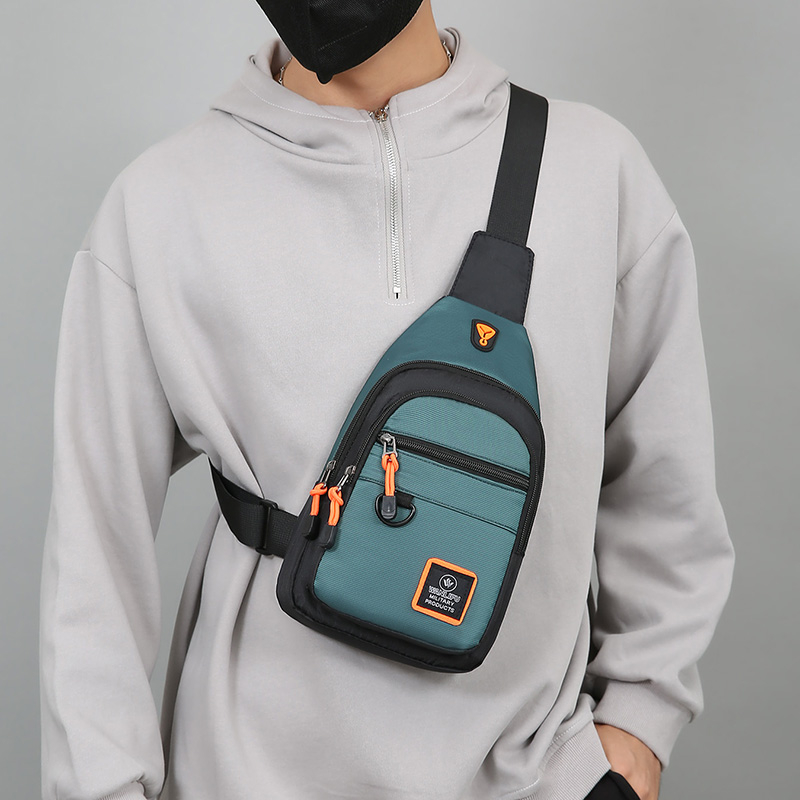 Running Gear Phone - Casual Men Chest Bag Nylon Small