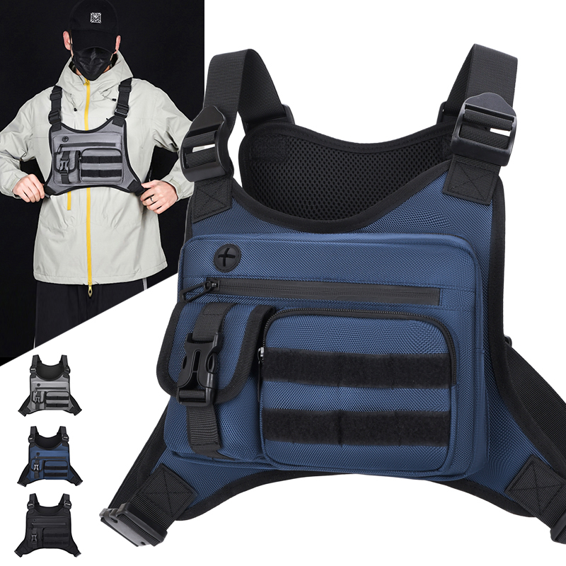 Running Gear Phone - Tactical Chest Rig Bag Men Waterproof