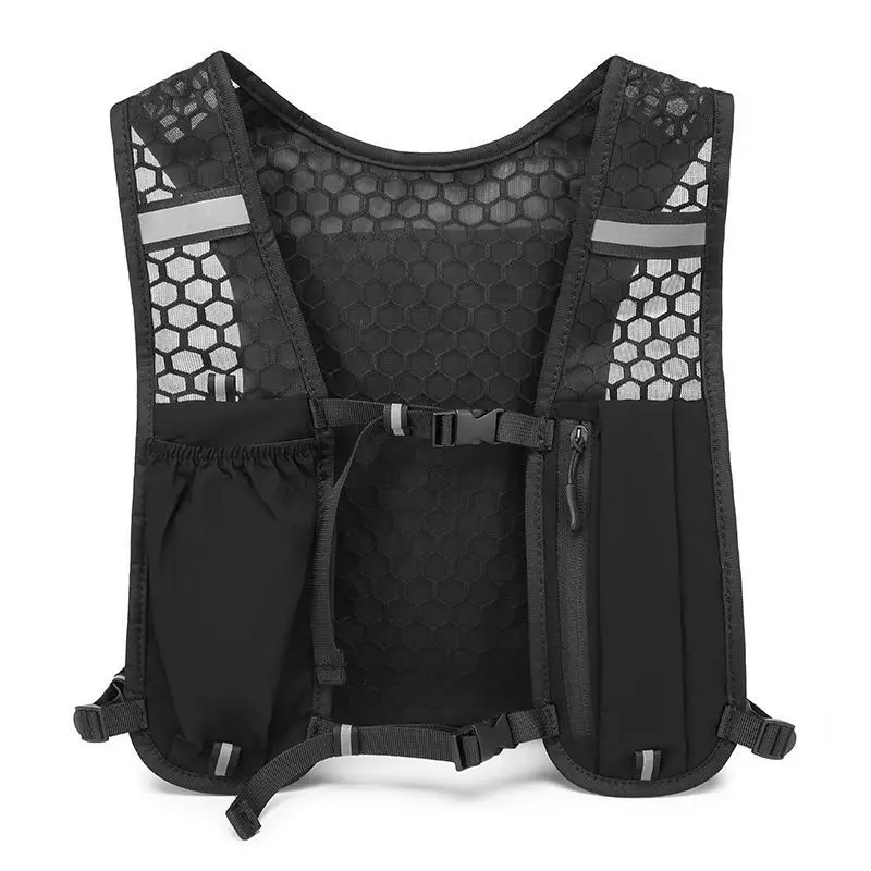 Running Gear Hydration - Reflective Lightweight Running Vest for Biking