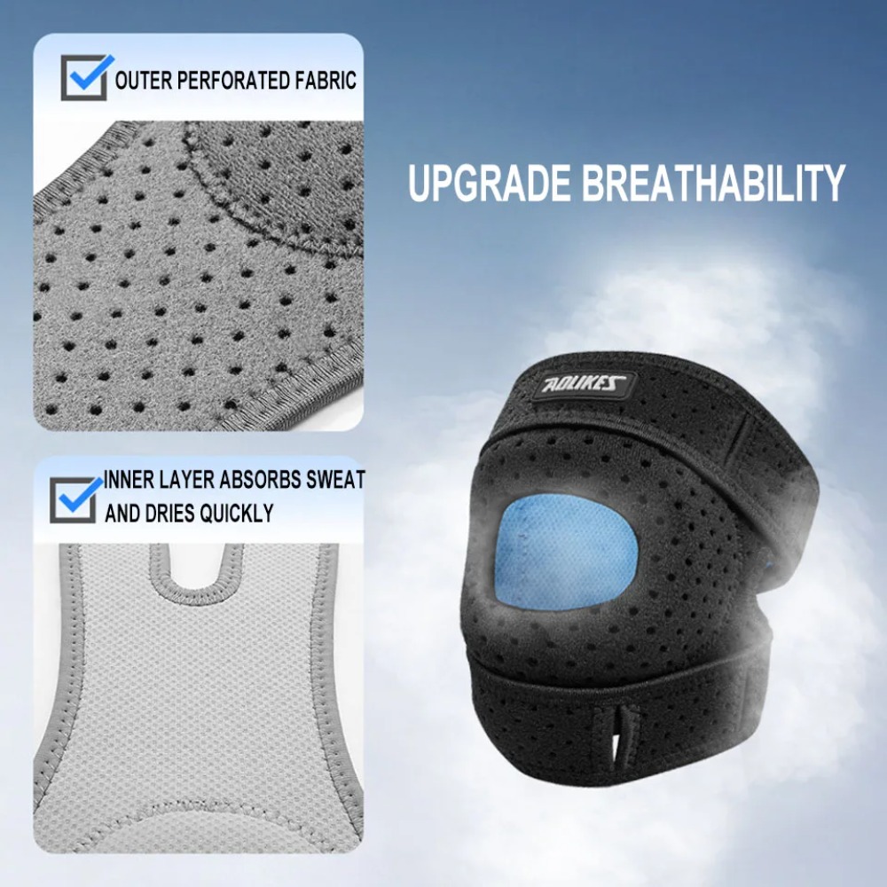 New 1PCS Patella Knee Brace Co - огляд і ціна Compression Calf Sleeve