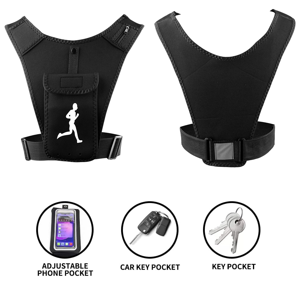 Adjustable Running Vest Phone  - огляд і ціна Running Gear Hydration