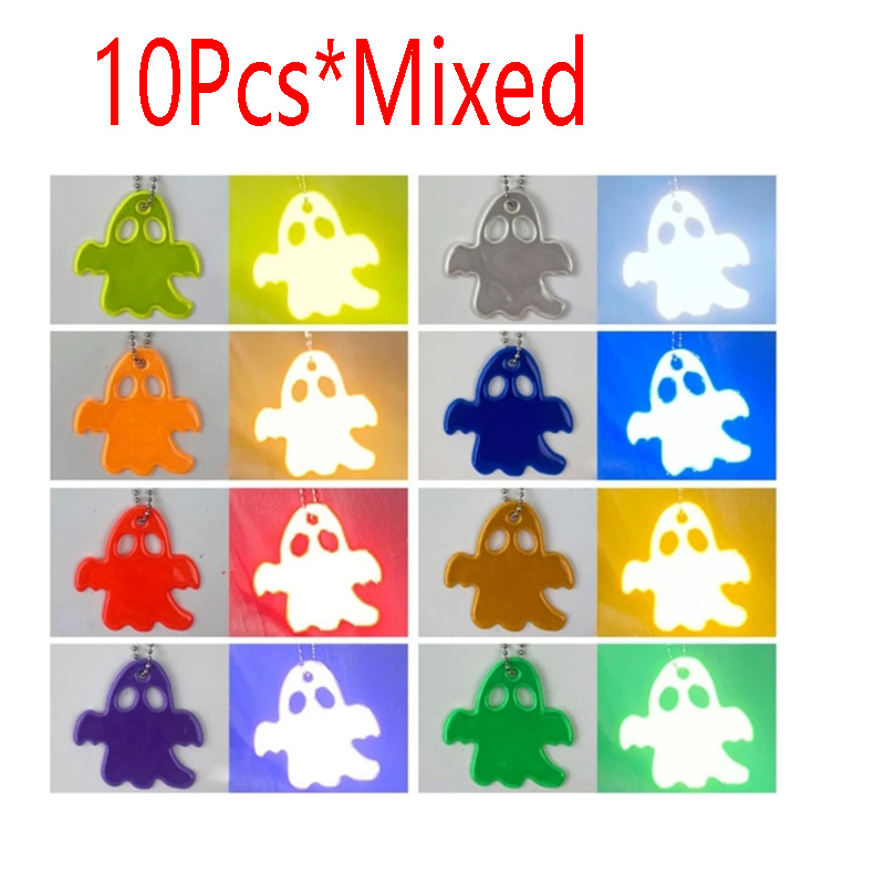 10Pcs 6*6cm Safety Reflector P - огляд і ціна Running Gear Transportation