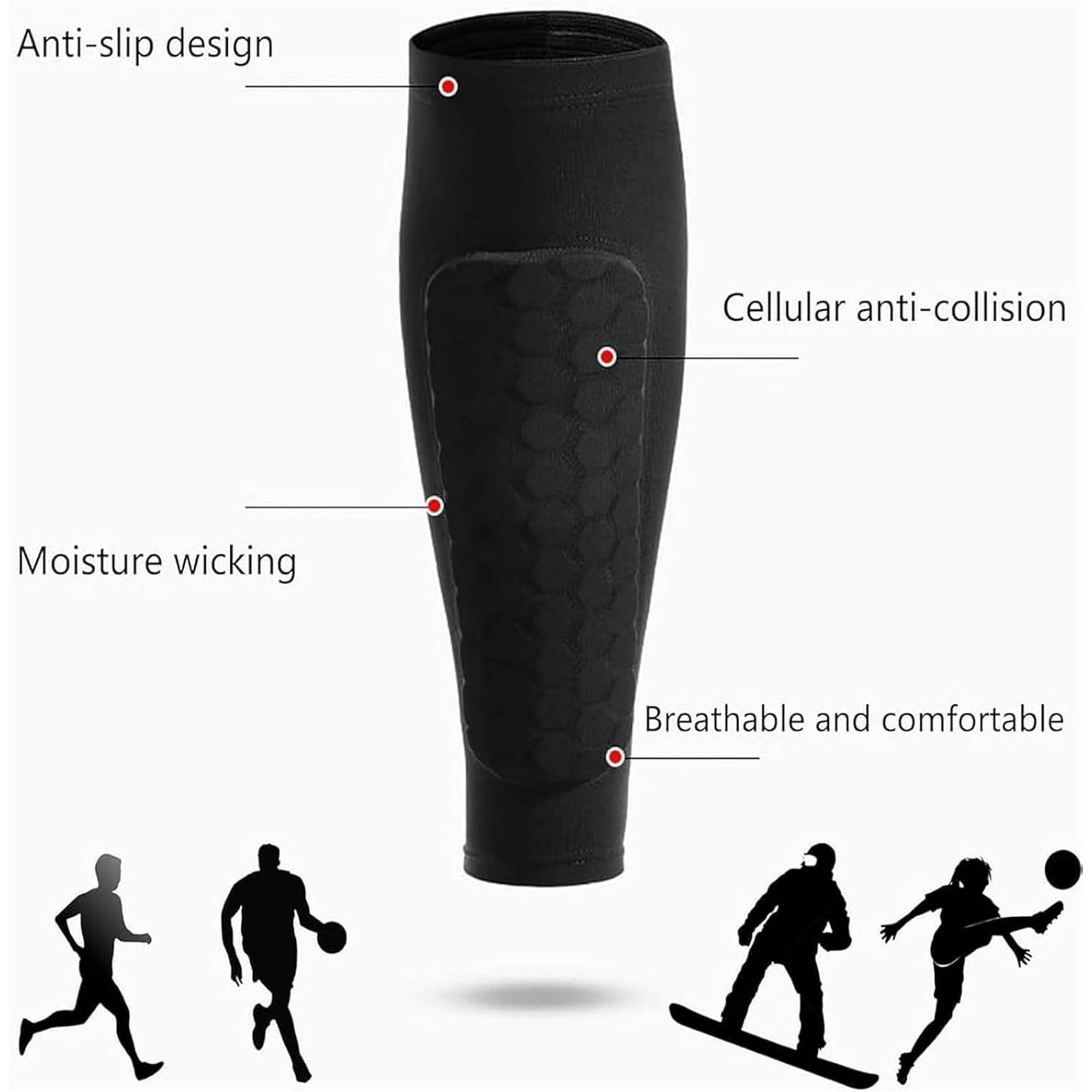Soccer Shin Guards Shin Guard  - огляд і ціна Compression Calf Sleeve