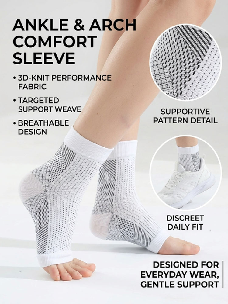 Solid White Calf Sleeves Elast - огляд і ціна Compression Calf Sleeve