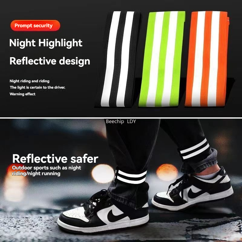 Reflective Bicycle Trouser Str - огляд і ціна Running Gear Parts