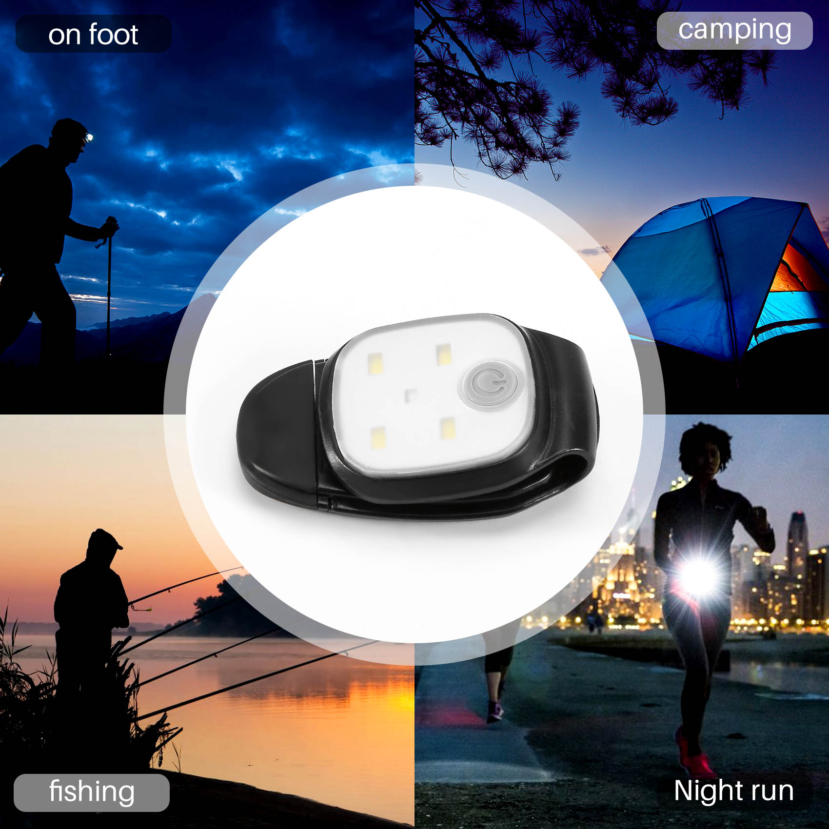 XSXS-Outdoor Night Clip On Run - огляд і ціна Running Gear On