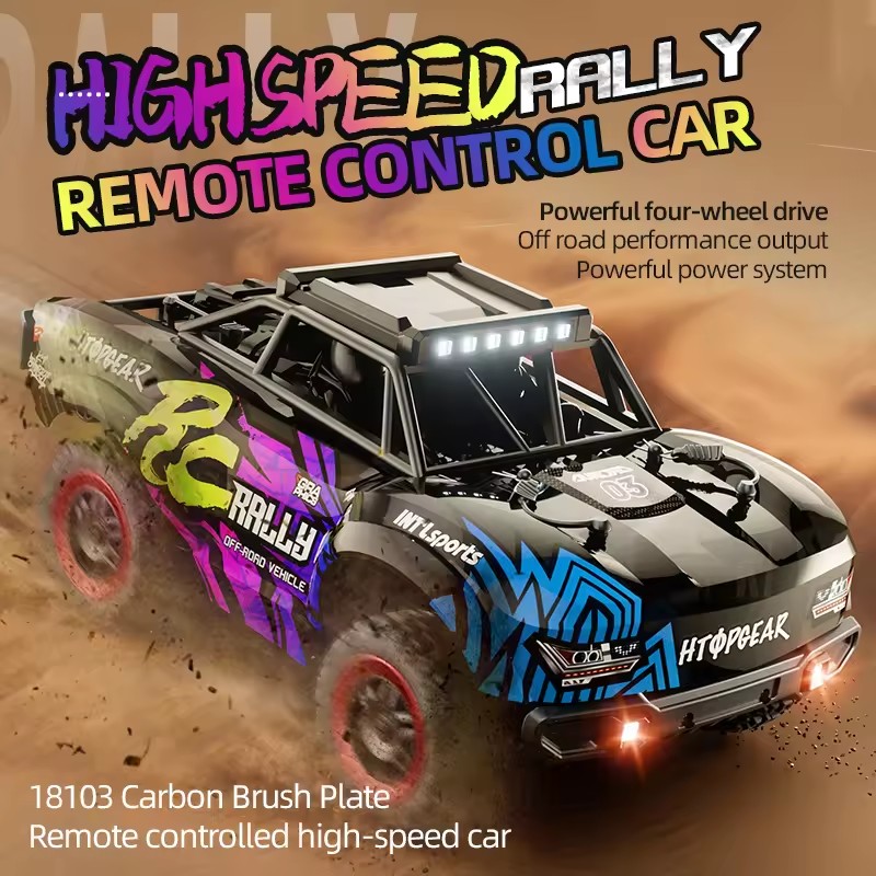 80KM/H Brushless RC Racing Car - огляд і ціна Running Gear Truck