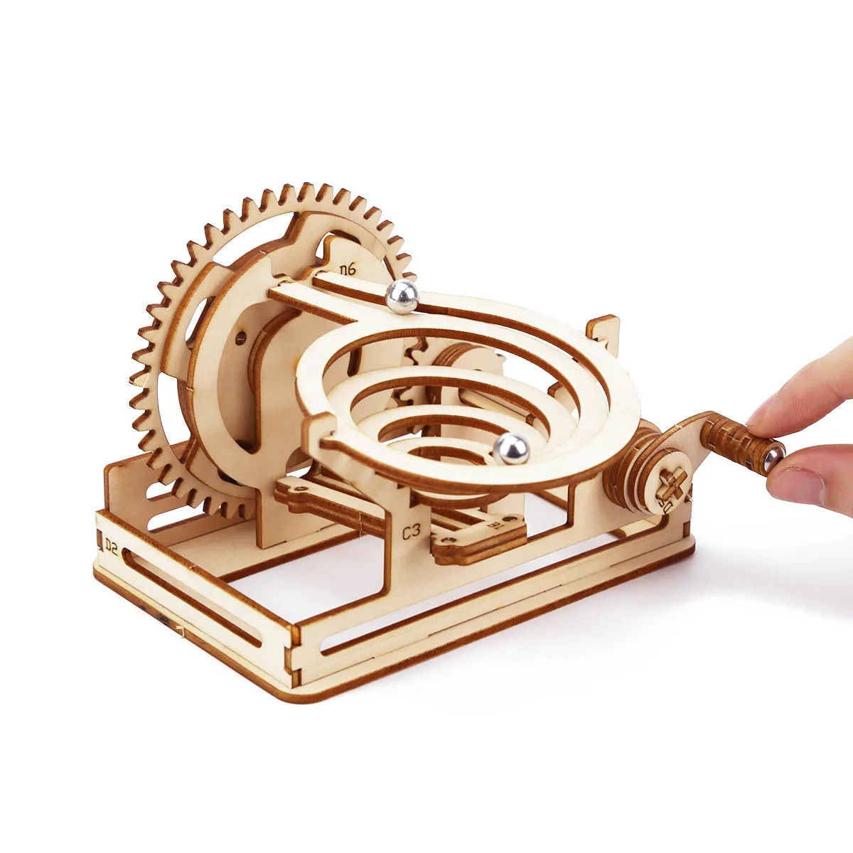 DIY Mechanical Iron Ball Maze  - огляд і ціна Running Gear On