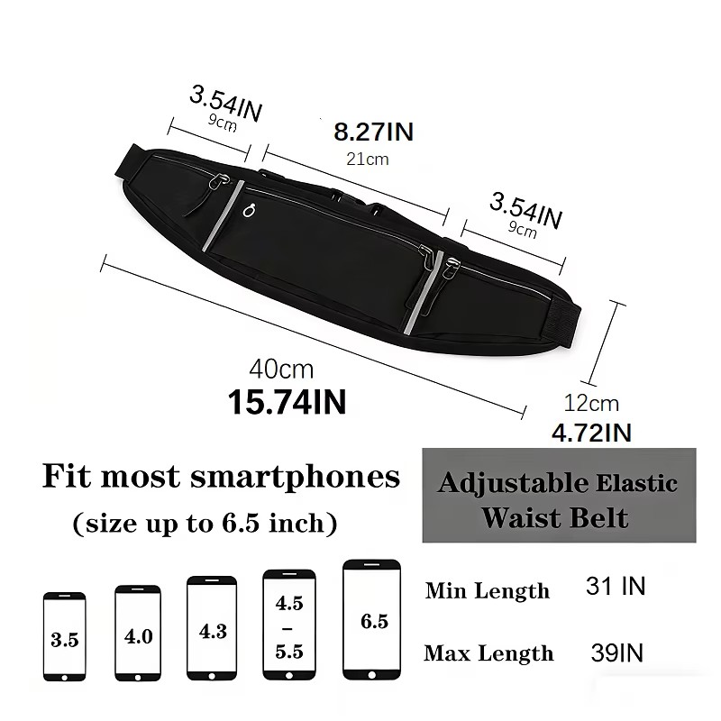 Professional Running Waist Bag - огляд і ціна Running Gear Phone