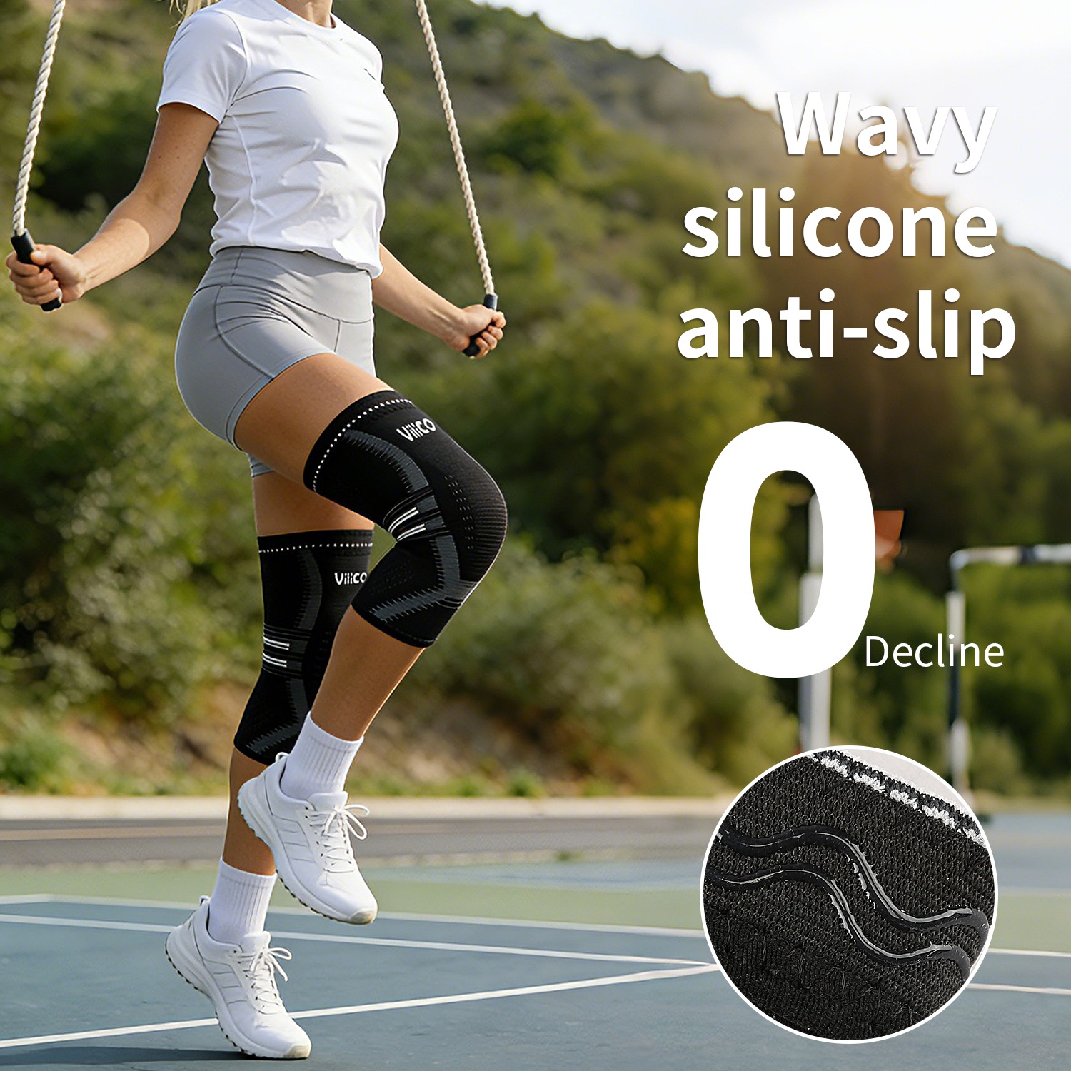1PCS Knee Brace for Women & Me - огляд і ціна Compression Calf Sleeve