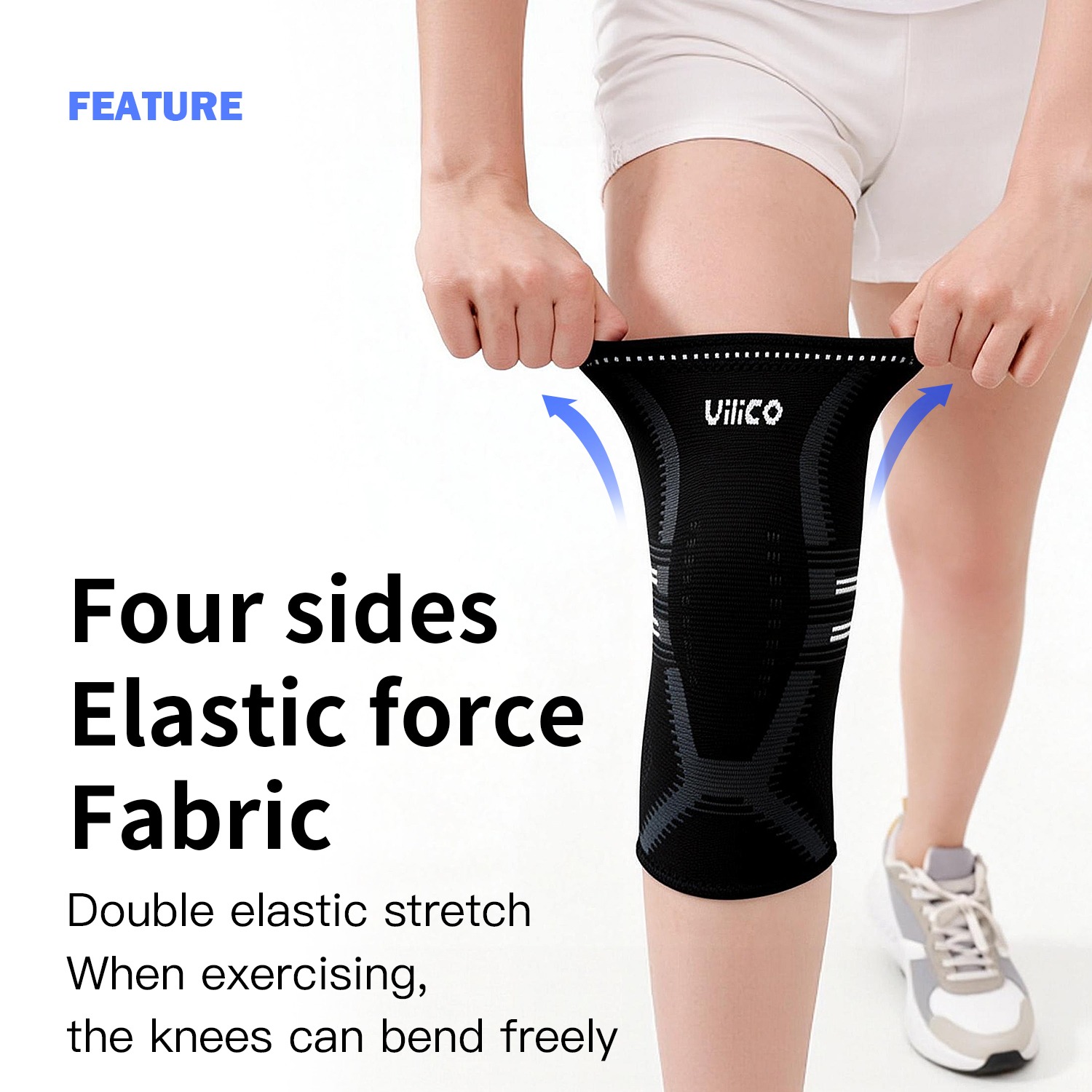 1PCS Knee Brace for Women & Me - огляд і ціна Compression Calf Sleeve